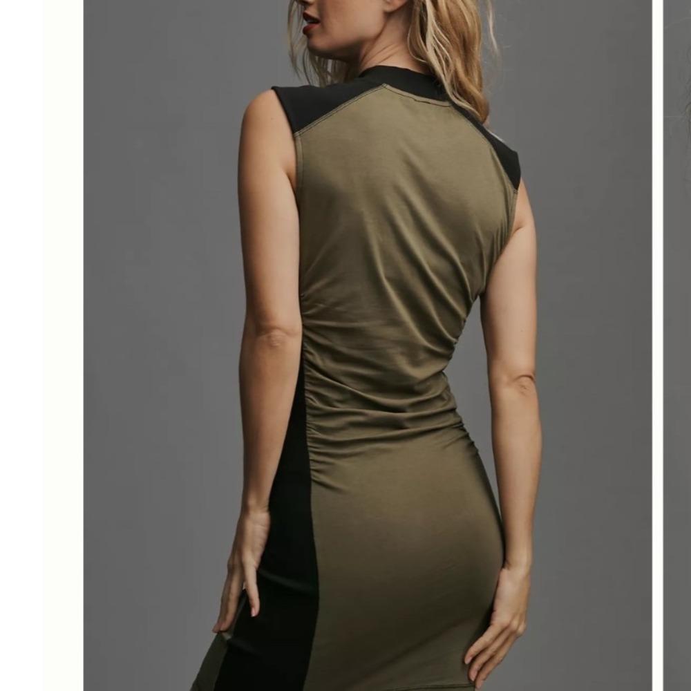 Daily Practice by Anthropologie Colorblock Mini Dress Bodycon L lounge wear